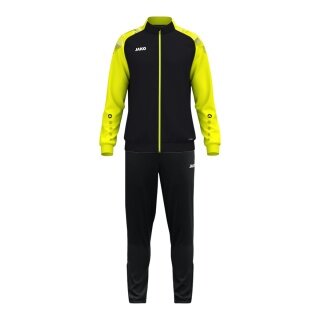 JAKO dres treningowy (dres poliestrowy) Sonic - 100% recyklingowany poliester - czarny/żółty męski