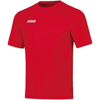 JAKO T-Shirt Base (Bawełna) czerwony chłopcy