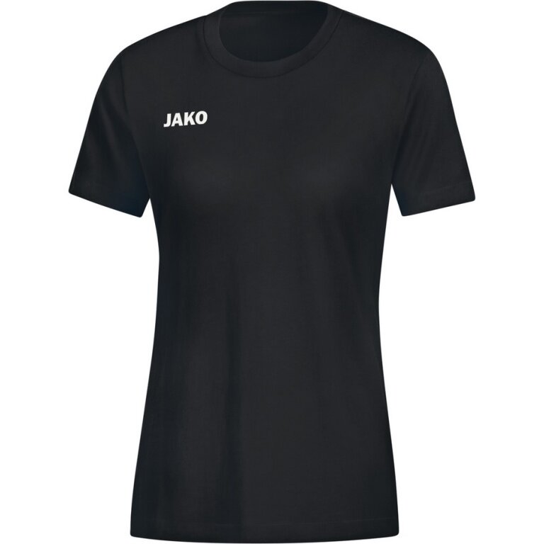 JAKO T-Shirt Base (Bawełna) czarne damskie