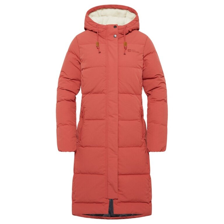Jack Wolfskin Kurtka zimowa Nordlicht (fleece) czerwona Damska