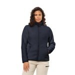 Jack Wolfskin Fleecejacka High Curl (Sherpafleece, ciepła, oddychająca) granatowa damska