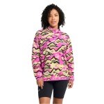 Fleecepullover Jack Wolfskin Paw Era 100 Print Half-Zip różowy/beżowy damski