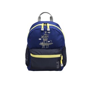 Plecak dzienny Jack Wolfskin dla dzieci Little Scout (dla dzieci od 6 lat) niebiesko/szaro/żółty 10 litrów