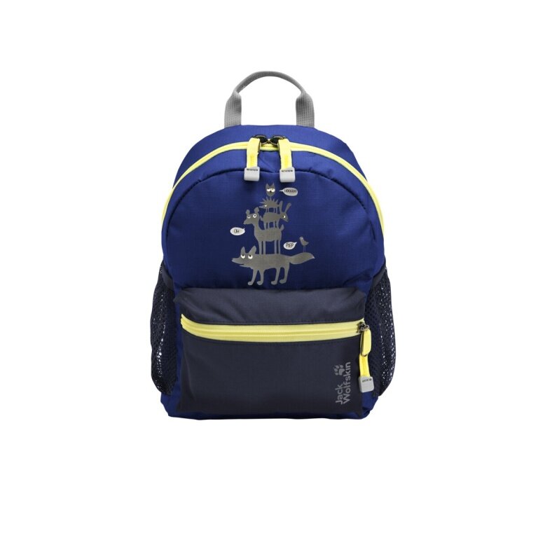 Plecak dzienny Jack Wolfskin dla dzieci Little Scout (dla dzieci od 6 lat) niebiesko/szaro/żółty 10 litrów