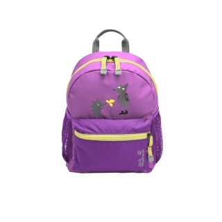 Plecak dzienny Jack Wolfskin Little Scout dla dzieci od 6 lat fioletowy 10 litrów