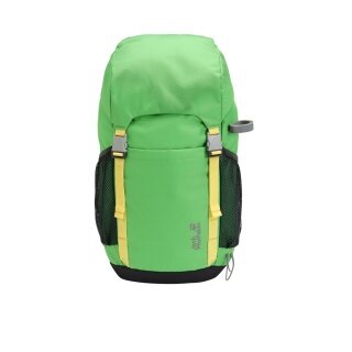 Plecak turystyczny Jack Wolfskin dla dzieci Explorer (wygodny system nośny, dla dzieci od 6 roku życia) zielony 20 litrów