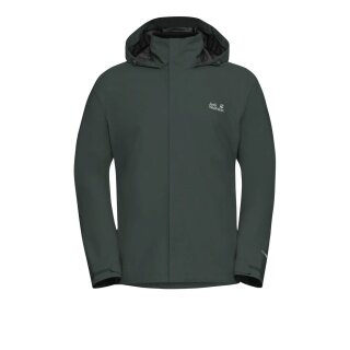 Kurtka przeciwdeszczowa Jack Wolfskin Trailtime 2-warstwowa (wodoodporna, oddychająca) 2026 zielona palma męska