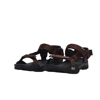 Jack Wolfskin sandały Ridge ciemny brąz mężczyźni