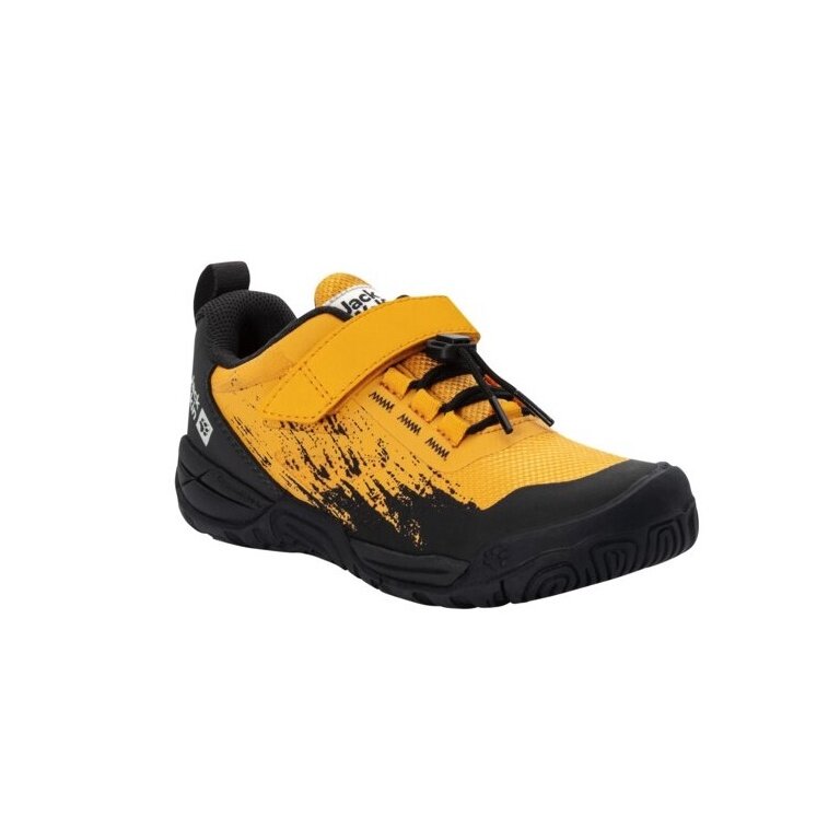 Jack Wolfskin Buty wielofunkcyjne Villi Action Low (oddychające, lekkie) pomarańczowo/czarne dziecięce