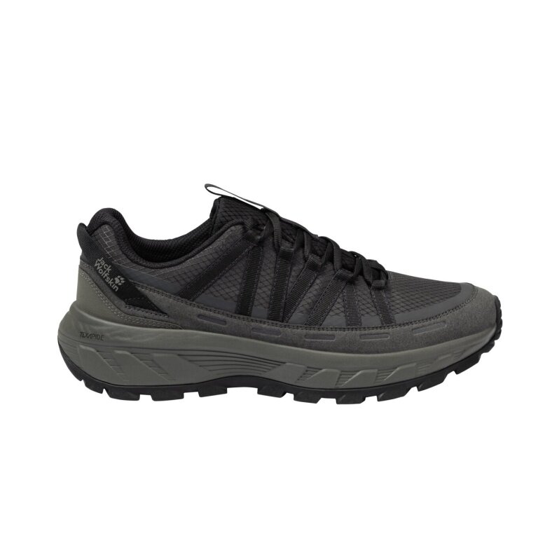 Buty trekkingowe Jack Wolfskin Wild Hike Texapore Low (wodoodporne) czarne/szare męskie
