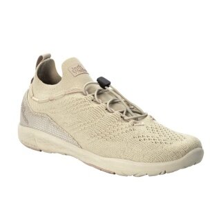 Jack Wolfskin Sneaker Spirit Knit Low (buty codzienne, lekkie i elastyczna podeszwa) piaskowy brąz Damskie