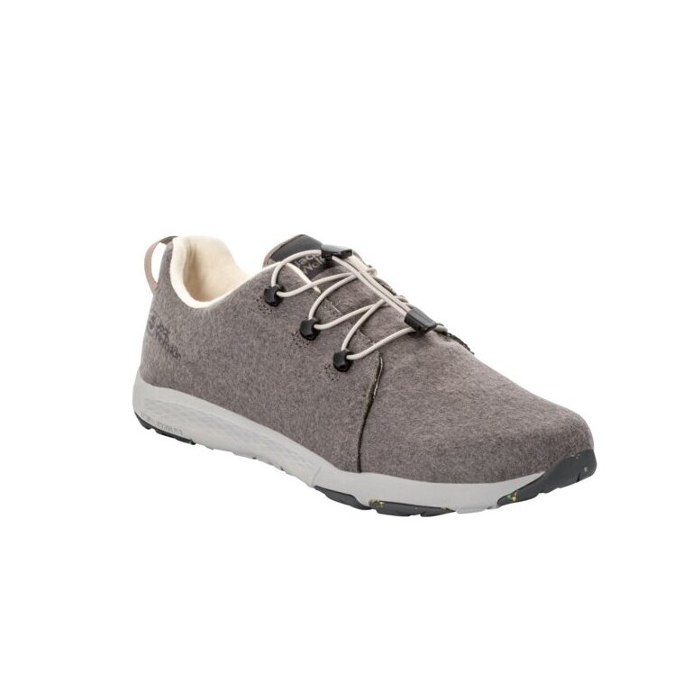 Jack Wolfskin Sneaker Spirit Wool Low (lekka, elastyczna podeszwa) brązowy męski