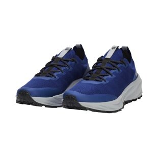 Buty trekkingowe Jack Wolfskin PS Trail Knit Low (Fast-Hiking, lekkie) niebieskie męskie