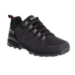 Jack Wolfskin Buty trekkingowe Refugio Texapore Low (zamsz, wodoodporne) ciemnoszary/fioletowy Damskie