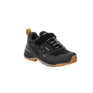 Buty trekkingowe Jack Wolfskin Villi Hiker Texapore Low (wodoodporne, oddychające) ciemnoszare dziecięce
