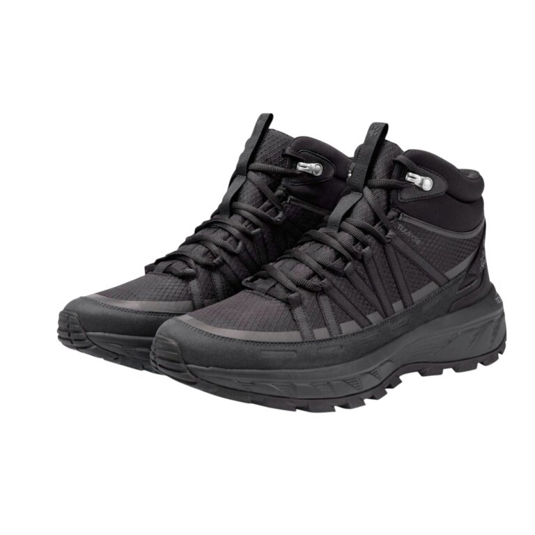 Buty trekkingowe Jack Wolfskin Wild Hike Texapore Mid (wodoodporne) czarne męskie