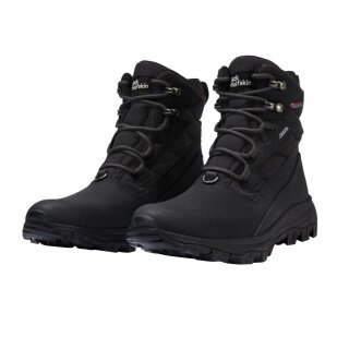 Buty zimowe Jack Wolfskin Everquest Pro Texapore High (wodoodporne, izolacja PrimaLoft®) czarne damskie