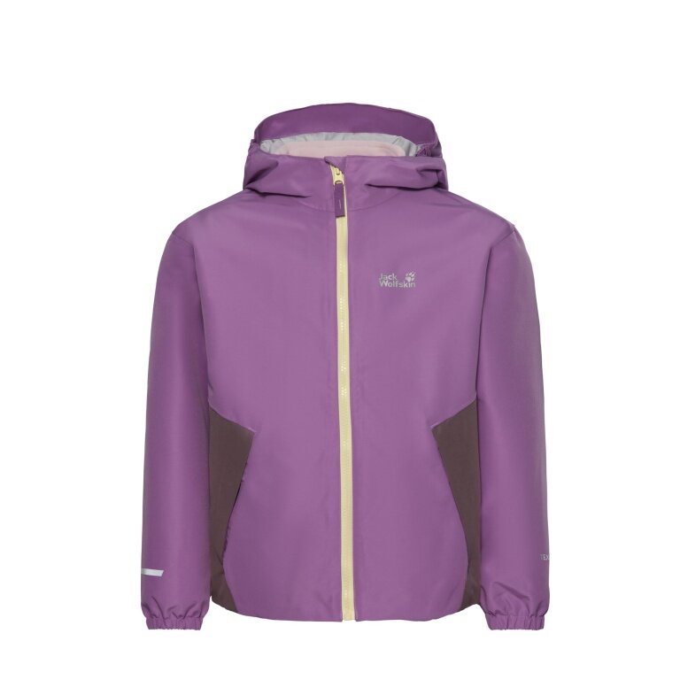 Kurtka zimowa Jack Wolfskin Iceland 3w1 (wodoodporna, wiatroszczelna, z wewnętrzną kurtką polarową) 2026 vivid orchid dziewczęca