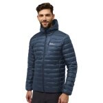 Kurtka zimowa Jack Wolfskin Passamani 2025 (bardzo ciepła, wodoodporna, wiatroszczelna) granatowa męska