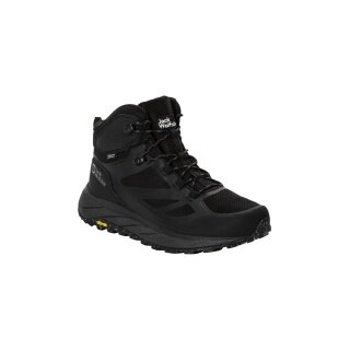 Buty trekkingowe Jack Wolfskin Terraventure Texapore MID (wodoodporne) czarne męskie