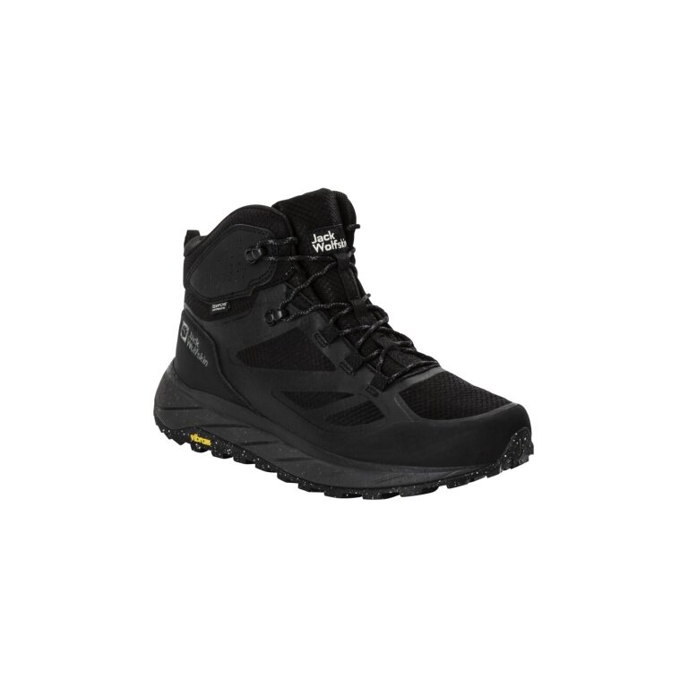 Buty trekkingowe Jack Wolfskin Terraventure Texapore MID (wodoodporne) czarne męskie