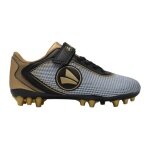 Buty piłkarskie J-SFG Course EV (na twarde nawierzchnie) czarne/lime zielone dla chłopców