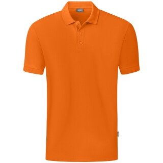 JAKO Polo rekreacyjne Organic Pique (Bawełna organiczna, 200g/m2) pomarańczowy chłopcy