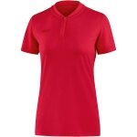JAKO Sport-Polo Prestige (100% Poliester-Jacquard) czerwony Damski