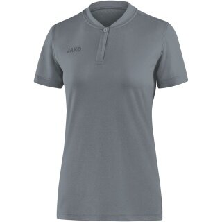 JAKO Sport-Polo Prestige (100% Poliester-Jacquard) ciemnoszary Damski