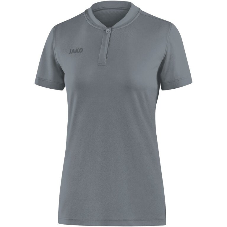 JAKO Sport-Polo Prestige (100% Poliester-Jacquard) ciemnoszary Damski