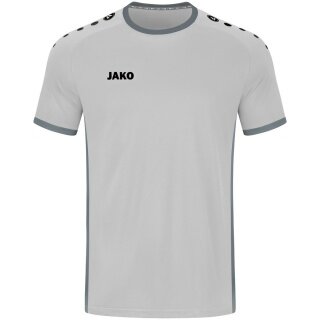 JAKO Koszulka sportowa Trikot Primera Krótki rękaw (prosty design, poliester interlock) jasnoszary Dzieci