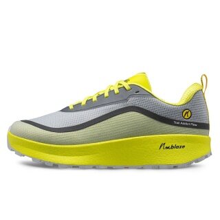 Buty do biegania w terenie Joe Nimble Trail-Laufschuhe Addict Flow żółto-szare męskie
