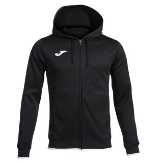 Joma Kurtka z kapturem Olimpiada Full-Zip (Fleece) czarna męska