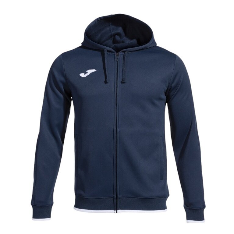 Joma Kurtka z kapturem Olimpiada Full-Zip (Fleece) granatowa męska
