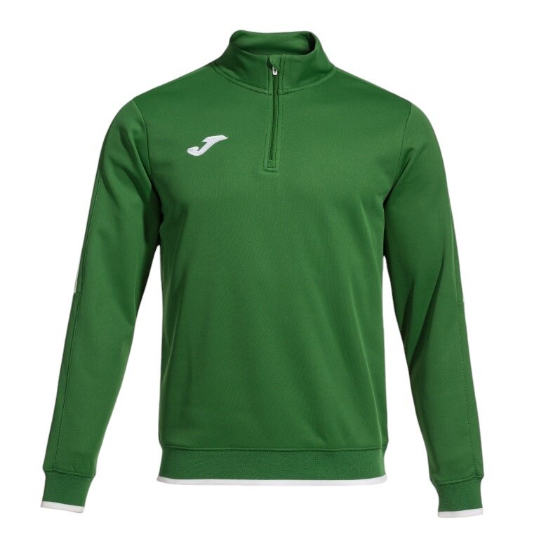 Joma Pullover Olimpiada Sweatshirt (Half-Zip, 100% Poliester) zielony męski