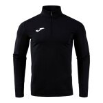 Joma Koszulka do biegania z długim rękawem Combi Pro (Bluza, Half-Zip) czarna Męska