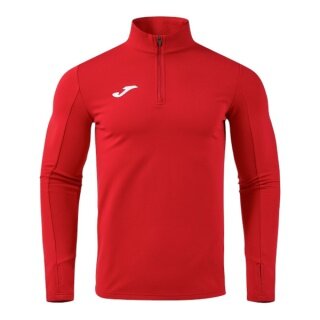 Joma Koszulka do biegania z długim rękawem Combi Pro (Bluza, Zamek pół) czerwona Mężczyźni