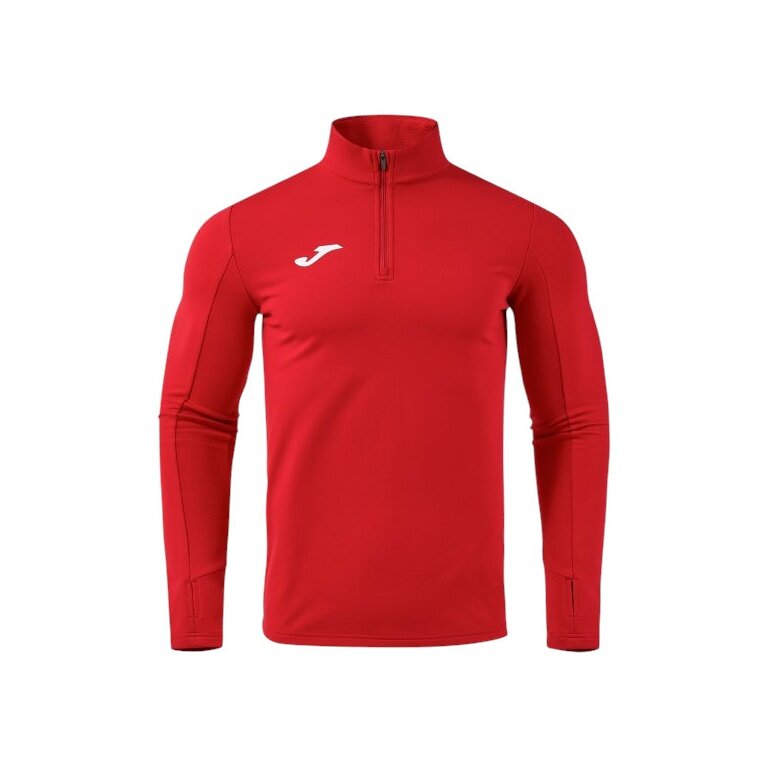 Joma Koszulka do biegania z długim rękawem Combi Pro (Bluza, Zamek pół) czerwona Mężczyźni