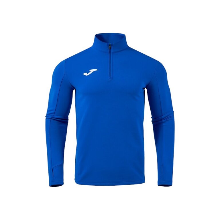 Joma Koszulka długorękawowa Lauf-Langarmshirt Combi Pro (Bluza, Half-Zip) królewski niebieski Mężczyźni