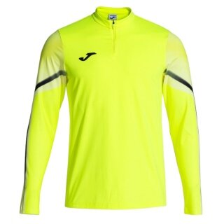 Joma Koszulka długorękawowa Elite XI (Bluza, Zamek półokrągły) fluogelb/czarny Mężczyźni