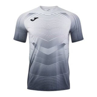 Joma Koszulka biegowa Elite XII (technologia Micro-Mesh, oddychająca) szara męska