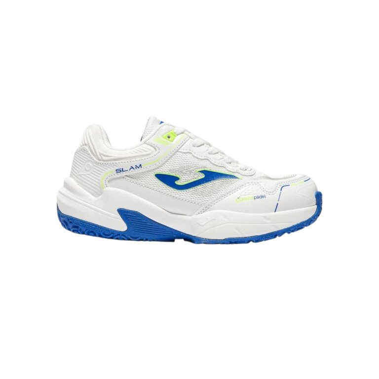 Joma buty do padla Slam JR 2602 białe/niebieskie dziecięce