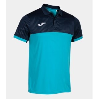 Joma Polo tenisowe Montreal granatowe/turkusowe męskie