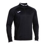 Joma Pullover Combi Premium Sweatshirt (pół-zamek, stójka) czarny/biały mężczyźni