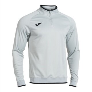 Joma Pullover Combi Premium Sweatshirt (Half-Zip, stójka) jasnoszary mężczyźni