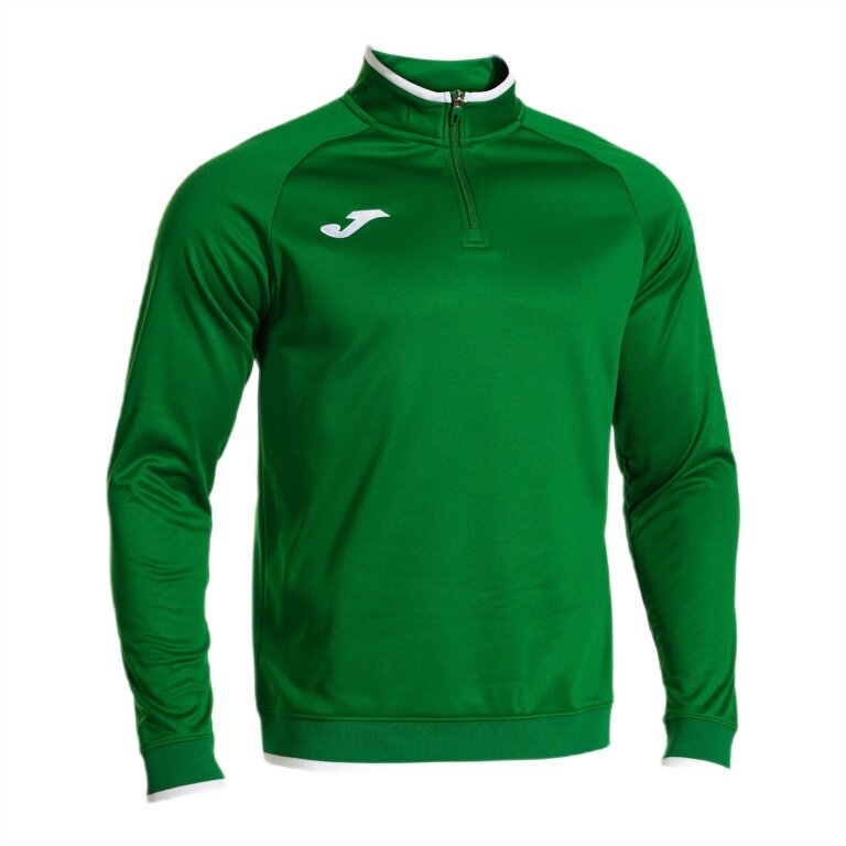 Joma Pullover Combi Premium Sweatshirt (pół-zamek, stójka) zielony mężczyźni