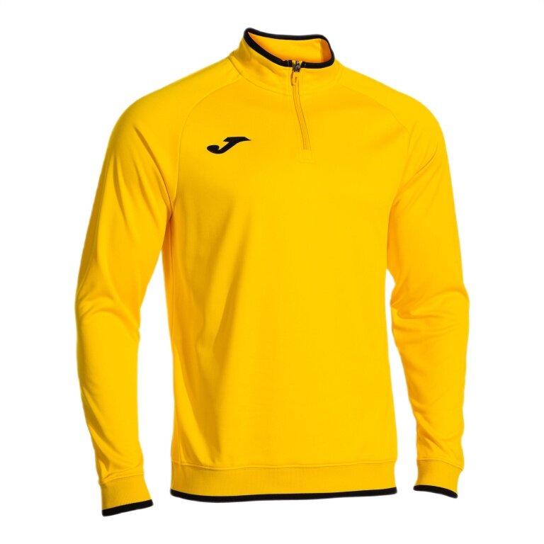 Joma Pullover Combi Premium Sweatshirt (pół-zamek, stójka) żółty/czarny męski