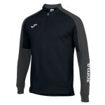 Joma Pullover Eco Championship Sweatshirt (pół-zamek, wysoki komfort noszenia) czarny/anthrazitowy mężczyźni
