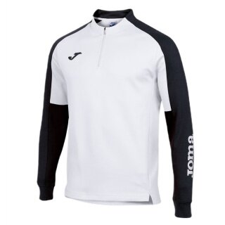 Joma Pullover Eco Championship Sweatshirt (Zamek błyskawiczny, wysoki komfort noszenia) biały/czarny mężczyźni