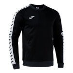 Joma Pullover Sweatshirt Heroic (100% poliester, materiał fleece) czarny/biały męski